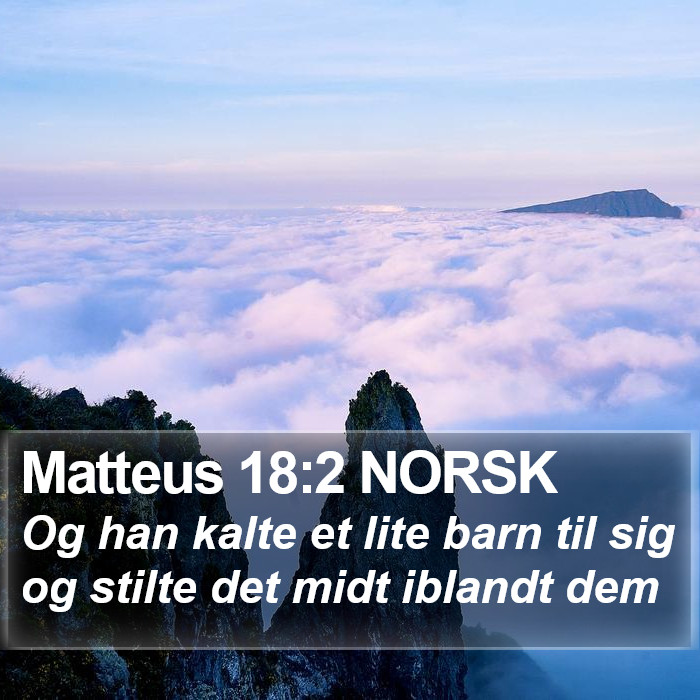 Matteus 18:2 NORSK Bible Study