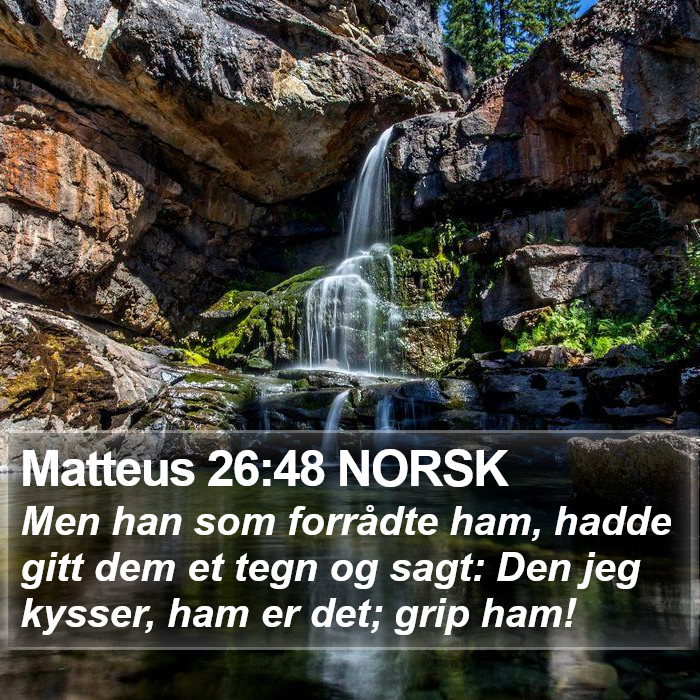 Matteus 26:48 NORSK Bible Study