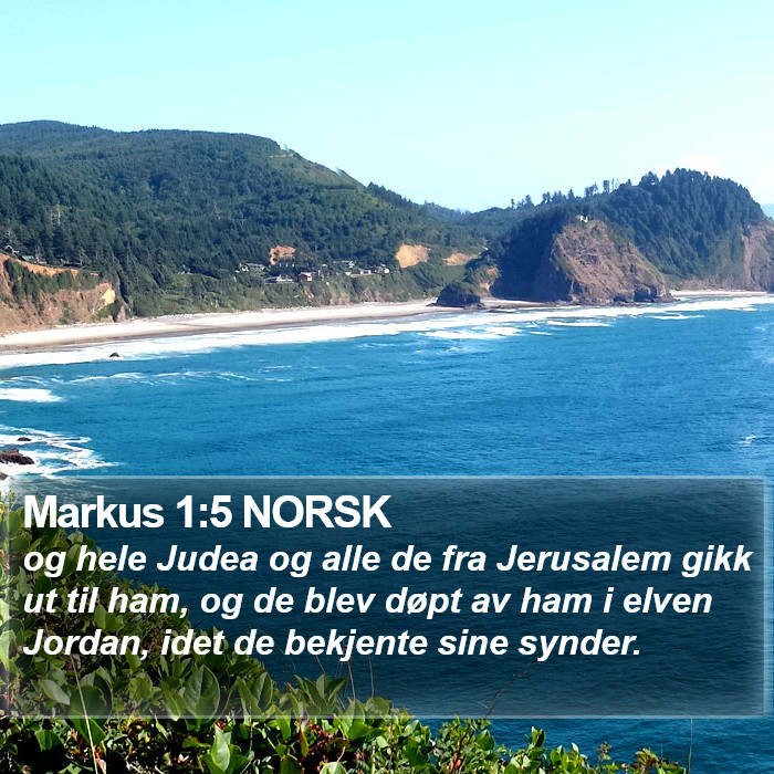 Markus 1:5 NORSK Bible Study