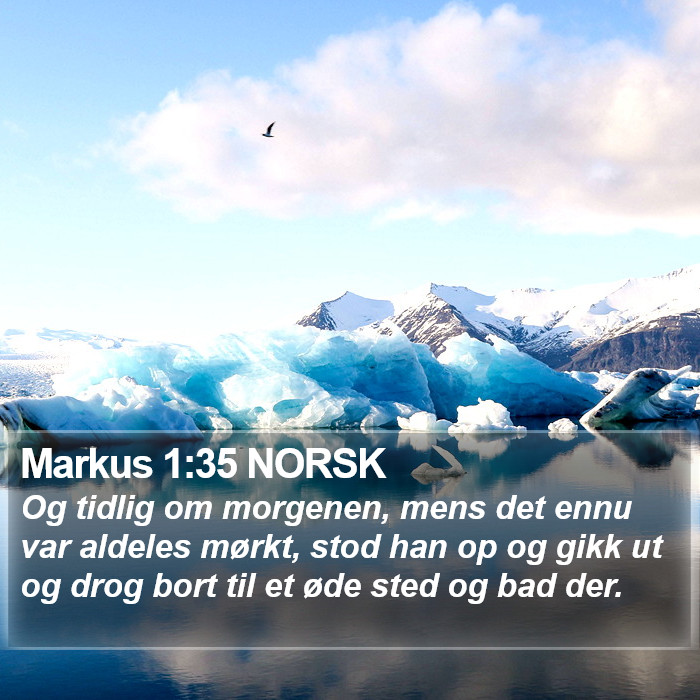 Markus 1:35 NORSK Bible Study