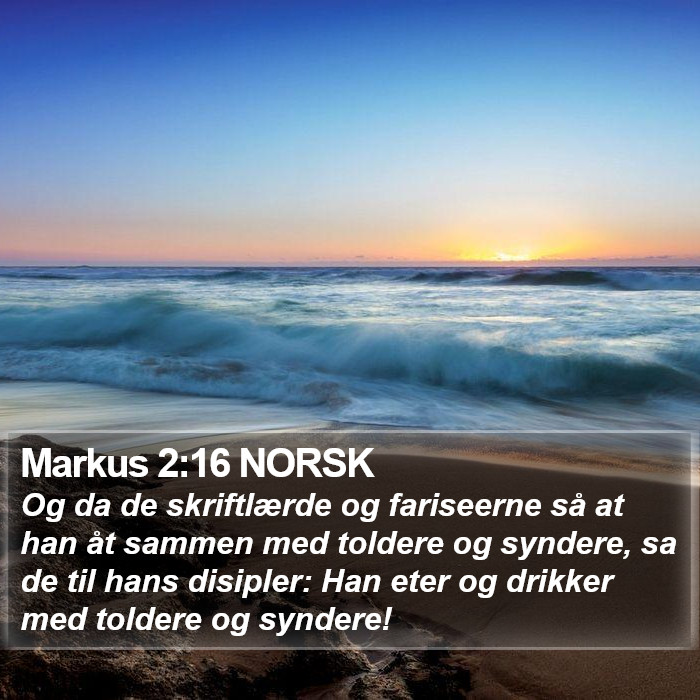 Markus 2:16 NORSK Bible Study