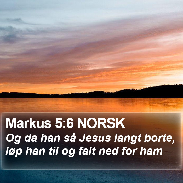 Markus 5:6 NORSK Bible Study