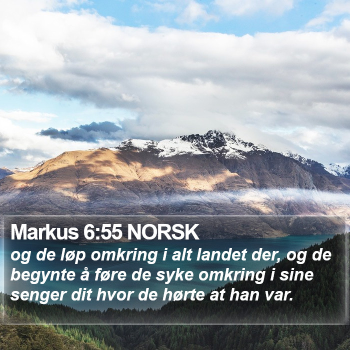 Markus 6:55 NORSK Bible Study