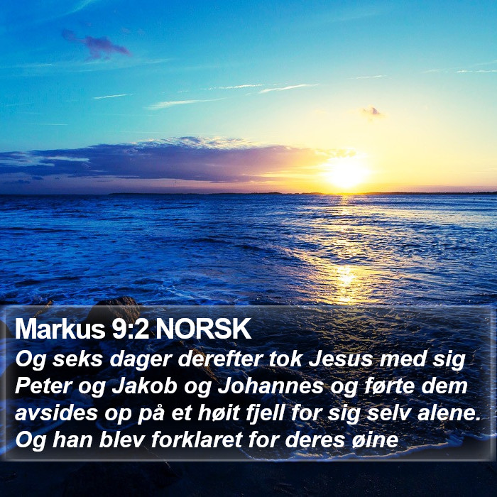 Markus 9:2 NORSK Bible Study