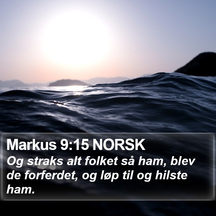 Markus 9:15 NORSK Bible Study