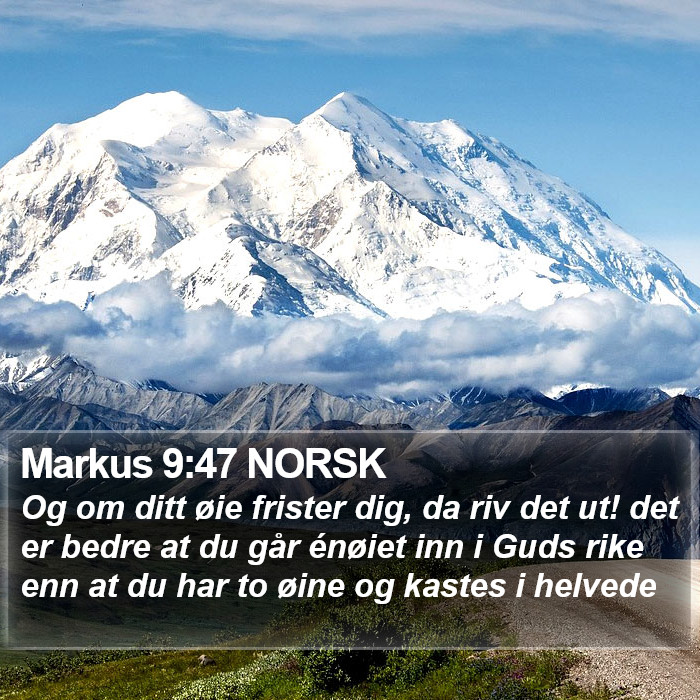 Markus 9:47 NORSK Bible Study