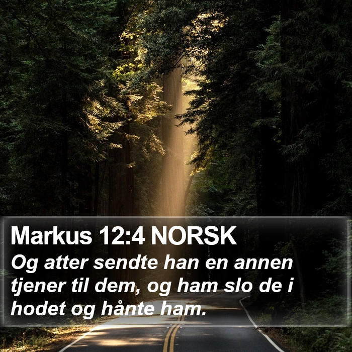 Markus 12:4 NORSK Bible Study