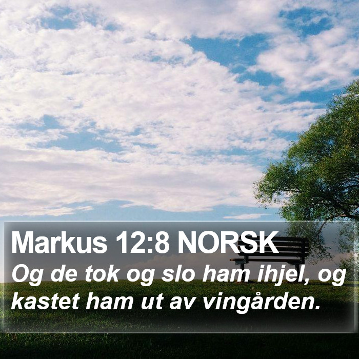 Markus 12:8 NORSK Bible Study