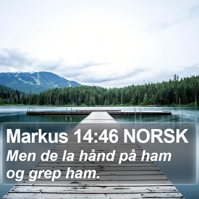 Markus 14:46 NORSK Bible Study