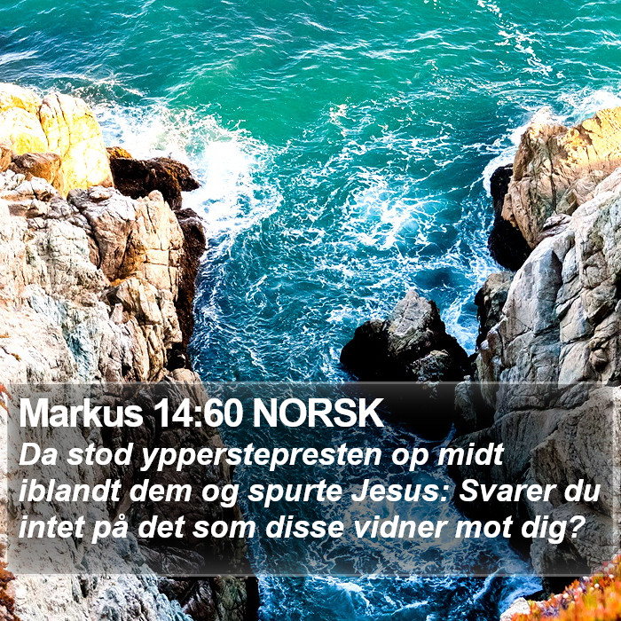 Markus 14:60 NORSK Bible Study