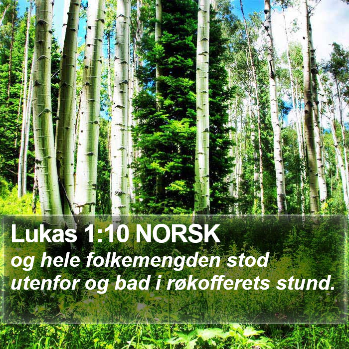 Lukas 1:10 NORSK Bible Study