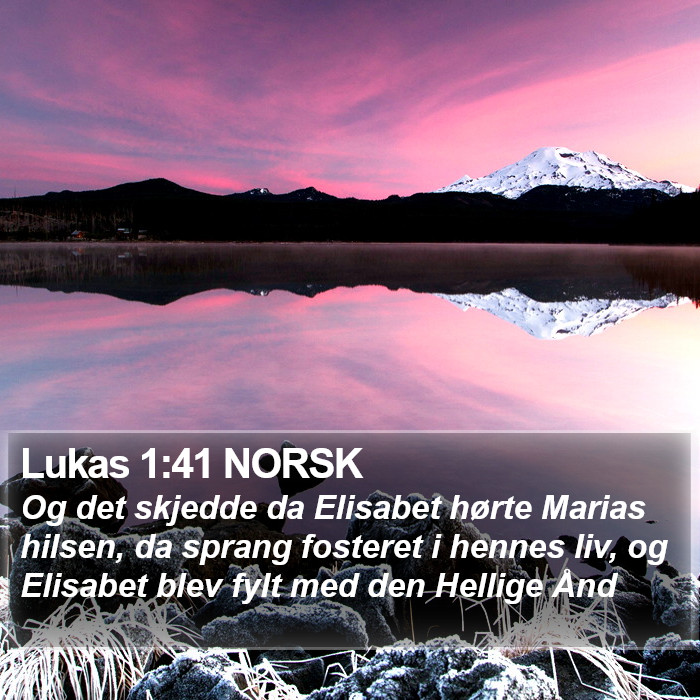 Lukas 1:41 NORSK Bible Study