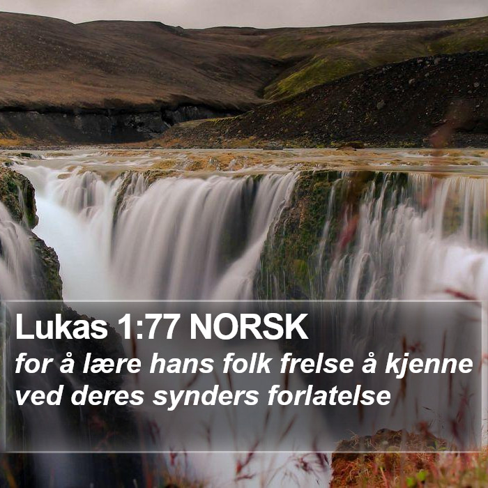 Lukas 1:77 NORSK Bible Study