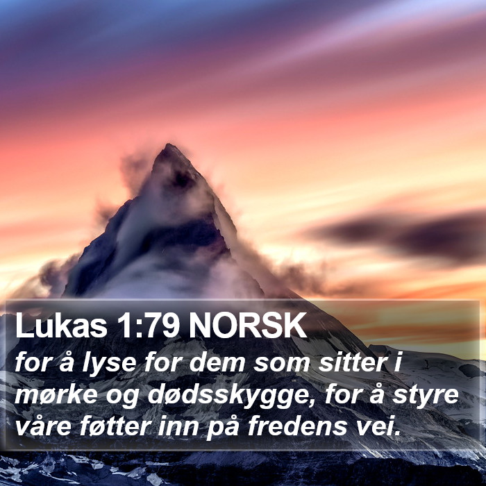 Lukas 1:79 NORSK Bible Study