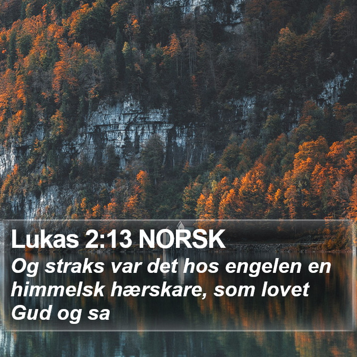 Lukas 2:13 NORSK Bible Study