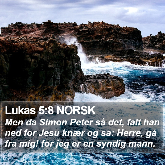 Lukas 5:8 NORSK Bible Study
