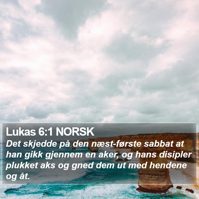 Lukas 6:1 NORSK Bible Study