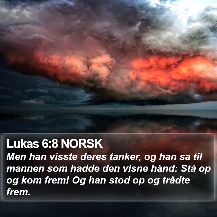 Lukas 6:8 NORSK Bible Study