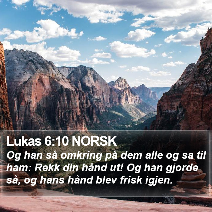 Lukas 6:10 NORSK Bible Study
