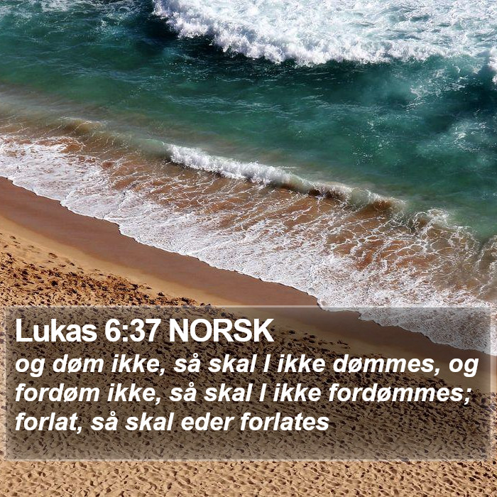 Lukas 6:37 NORSK Bible Study