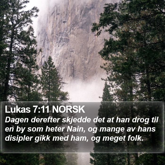 Lukas 7:11 NORSK Bible Study