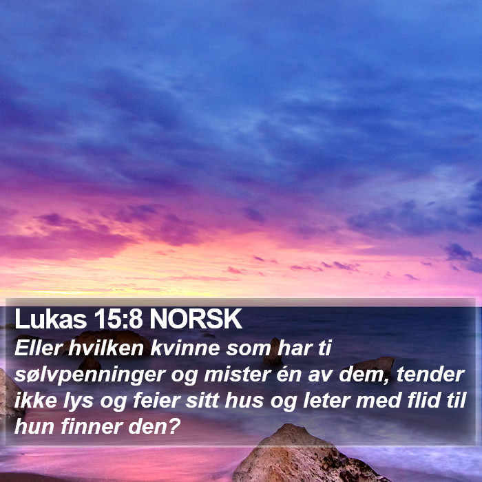 Lukas 15:8 NORSK Bible Study