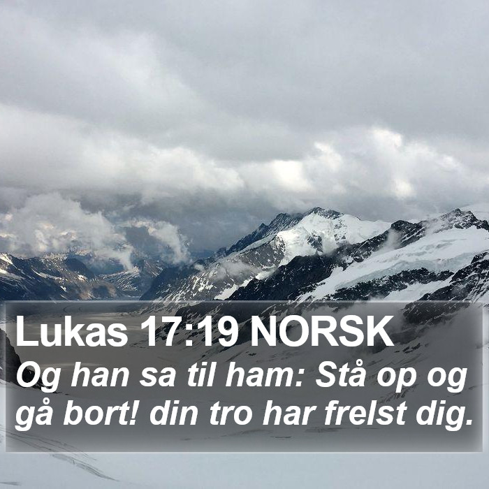 Lukas 17:19 NORSK Bible Study
