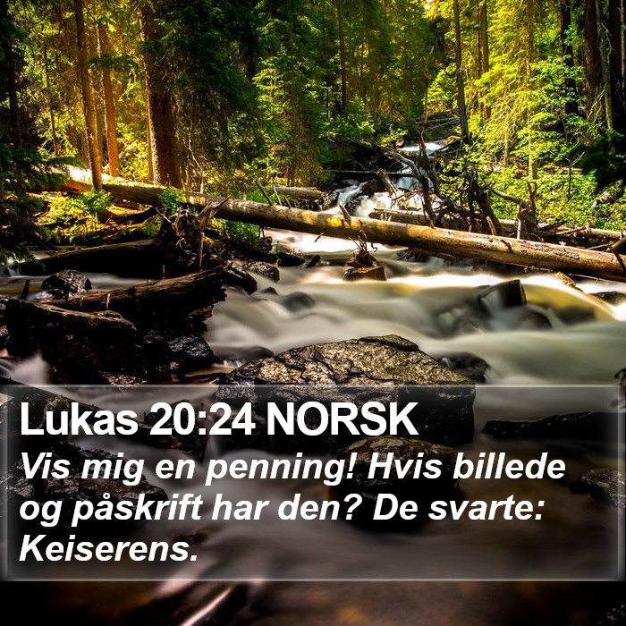 Lukas 20:24 NORSK Bible Study