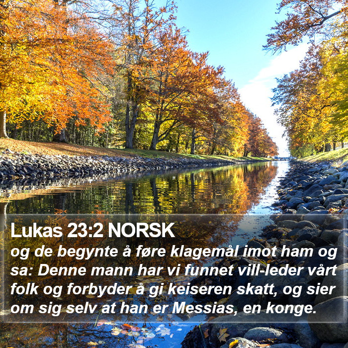 Lukas 23:2 NORSK Bible Study