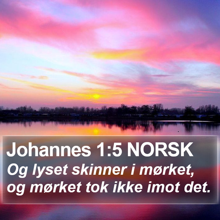 Johannes 1:5 NORSK Bible Study