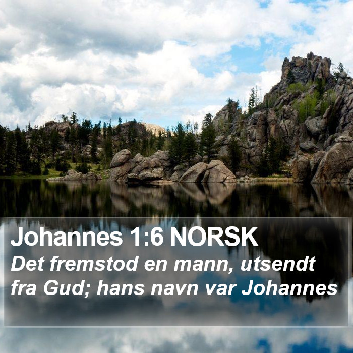 Johannes 1:6 NORSK Bible Study