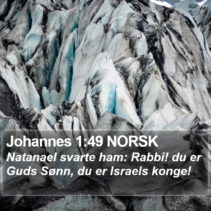 Johannes 1:49 NORSK Bible Study