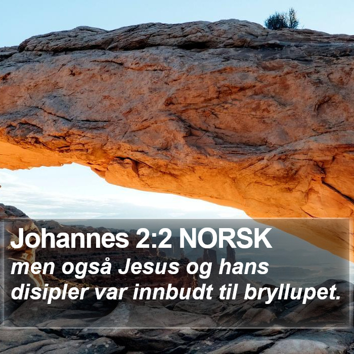 Johannes 2:2 NORSK Bible Study