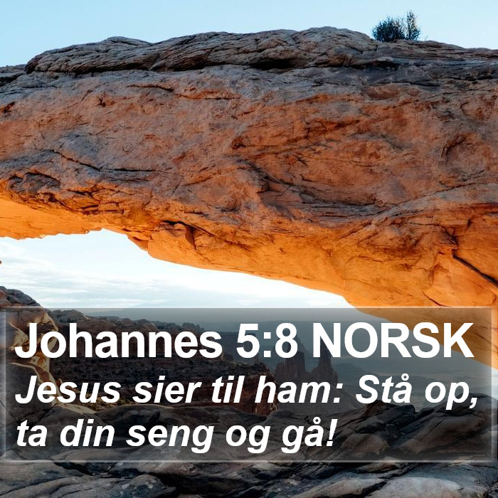 Johannes 5:8 NORSK Bible Study