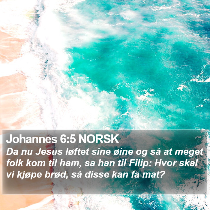 Johannes 6:5 NORSK Bible Study