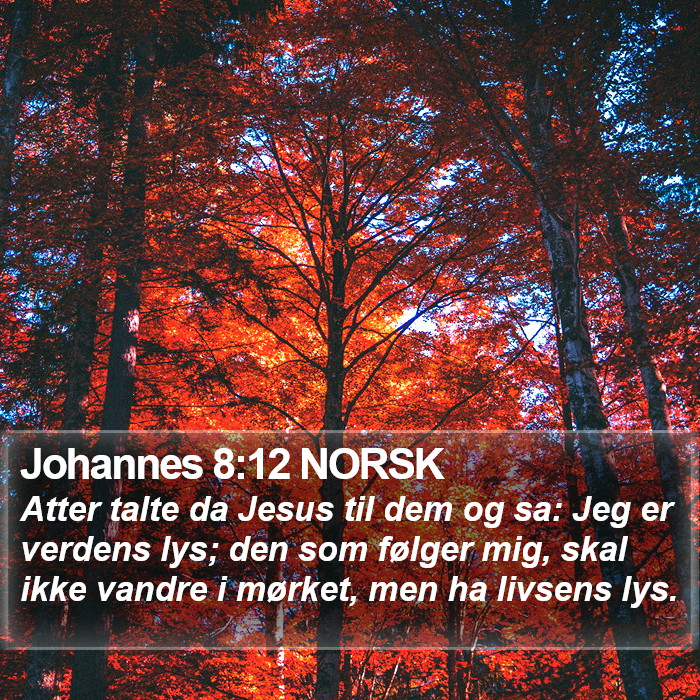 Johannes 8:12 NORSK Bible Study