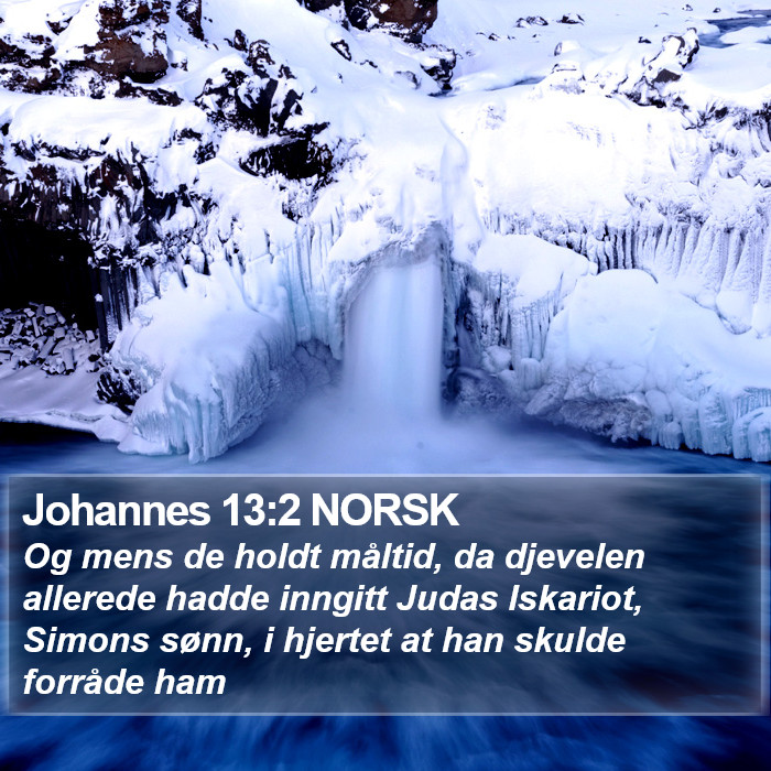 Johannes 13:2 NORSK Bible Study