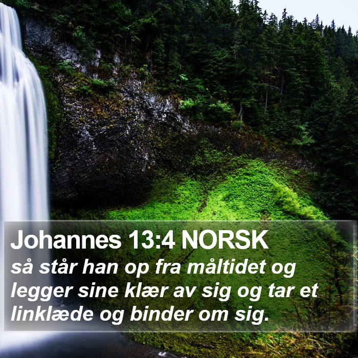 Johannes 13:4 NORSK Bible Study