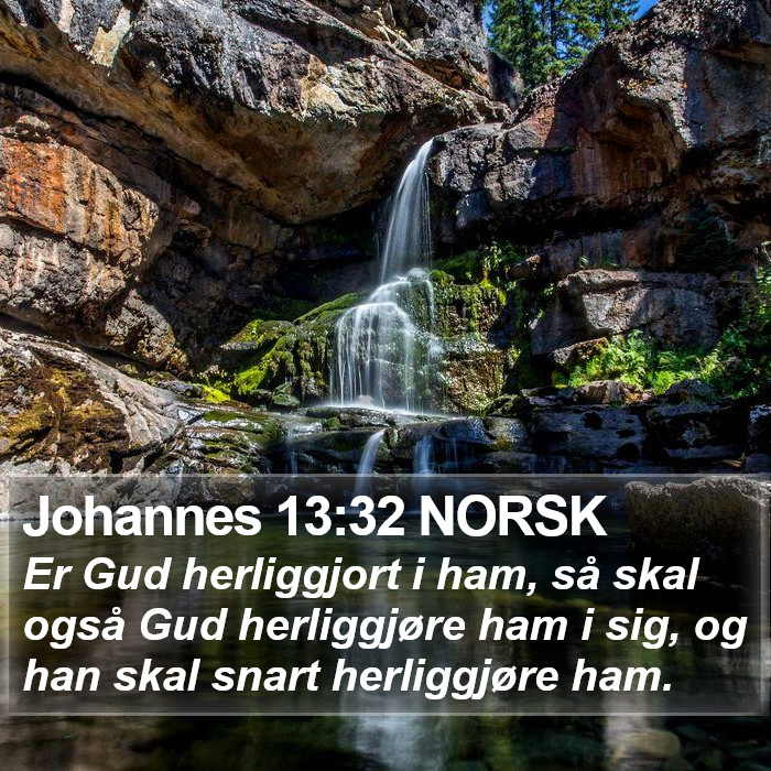 Johannes 13:32 NORSK Bible Study