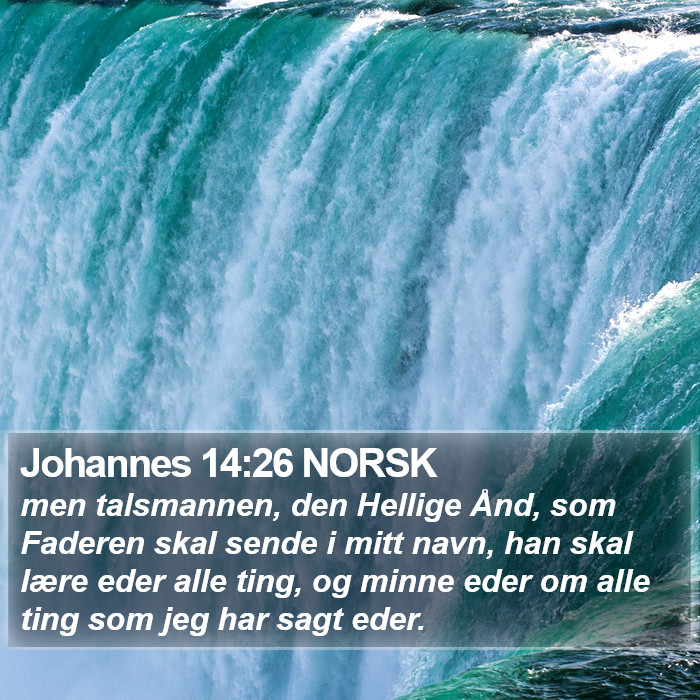 Johannes 14:26 NORSK Bible Study