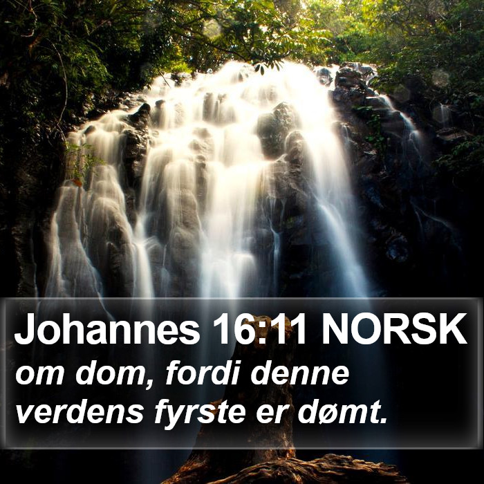 Johannes 16:11 NORSK Bible Study