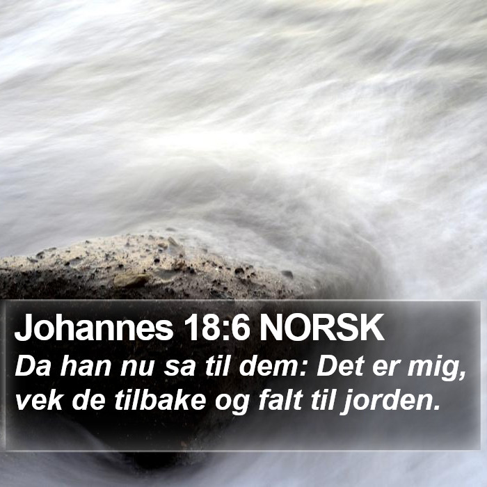 Johannes 18:6 NORSK Bible Study