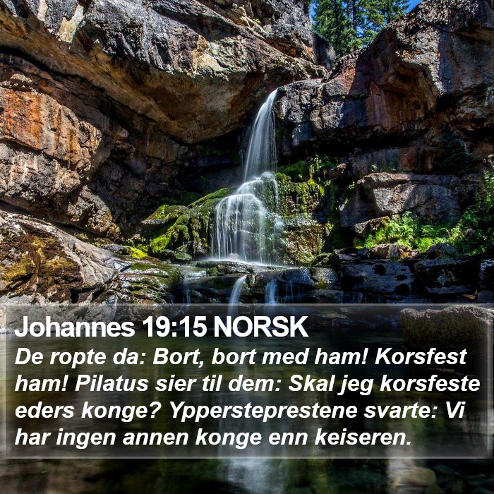 Johannes 19:15 NORSK Bible Study