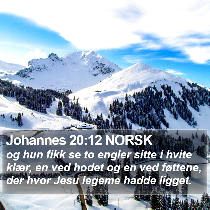 Johannes 20:12 NORSK Bible Study