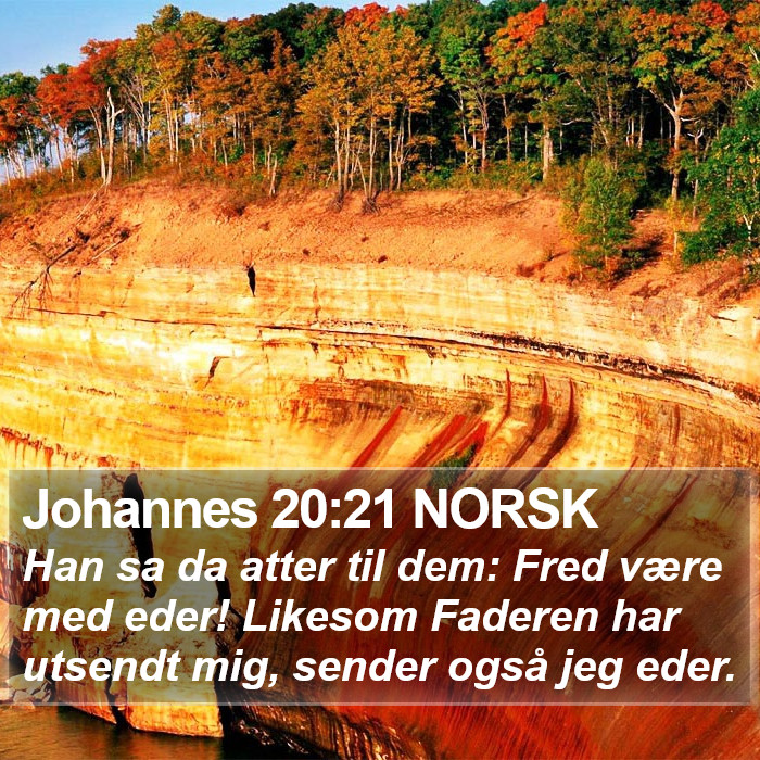 Johannes 20:21 NORSK Bible Study