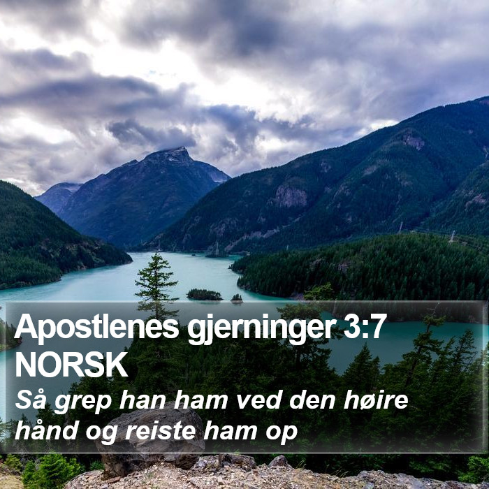 Apostlenes gjerninger 3:7 NORSK Bible Study
