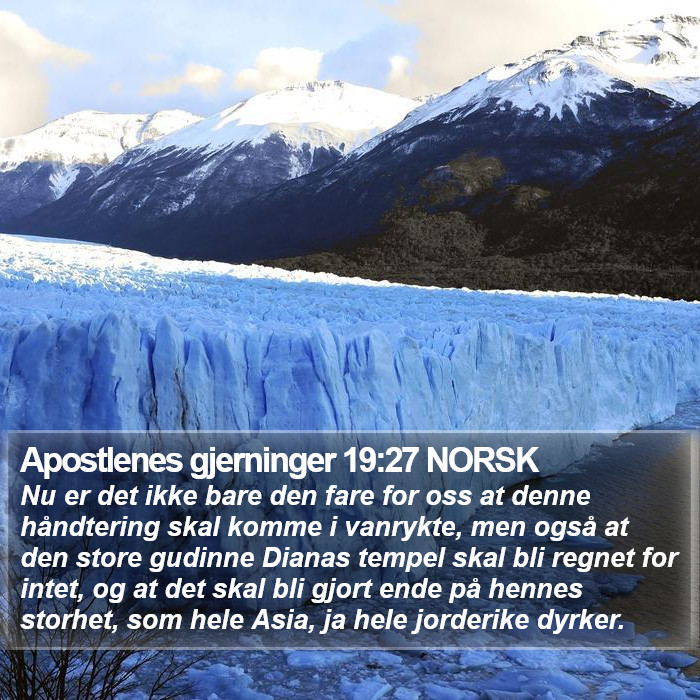 Apostlenes gjerninger 19:27 NORSK Bible Study