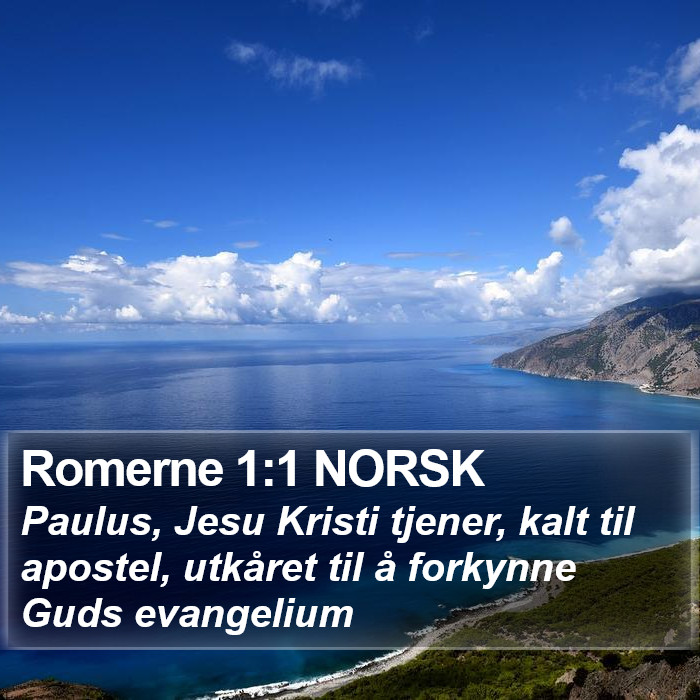 Romerne 1:1 NORSK Bible Study