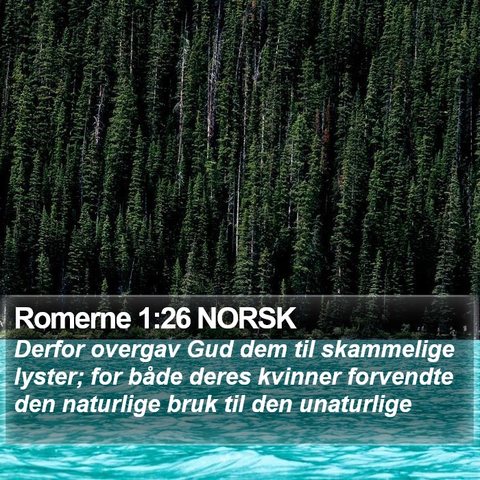 Romerne 1:26 NORSK Bible Study