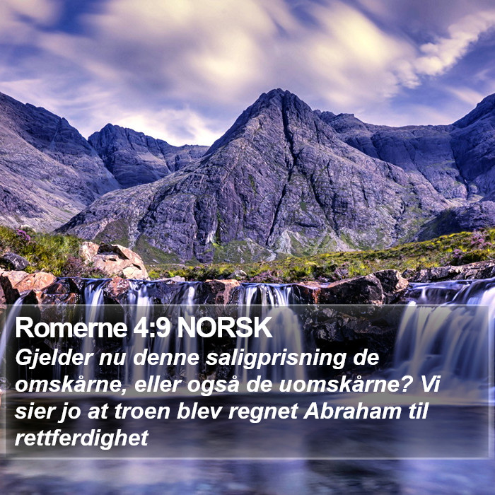 Romerne 4:9 NORSK Bible Study
